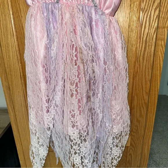 Pink and Purple Fairy Costume for Kids size 12-14 - Picture 7 of 7